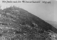 Monte Santo - nach der 10 Isonzoschlacht